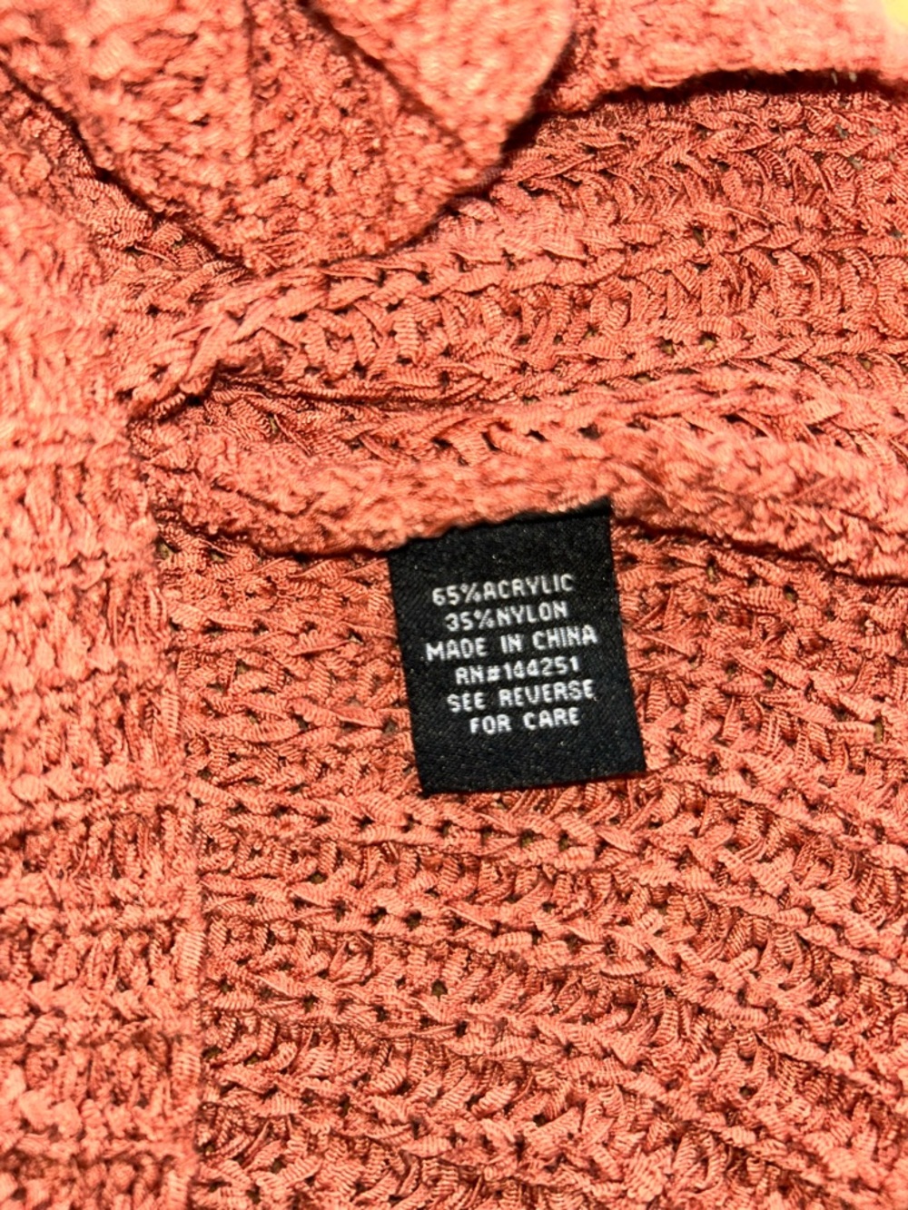 Rust Knit Tank Top - Picture 4 of 4